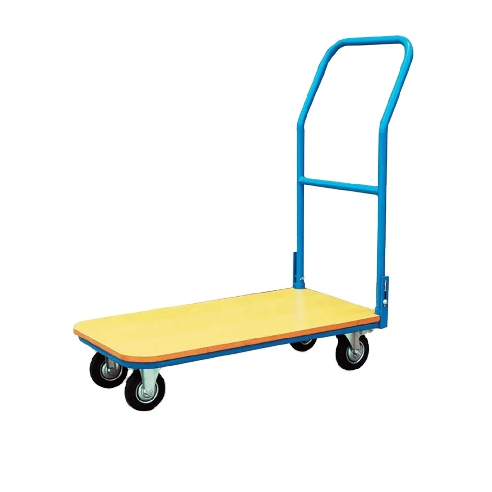 
 Тележка для плоской кровати со складной ручкой  