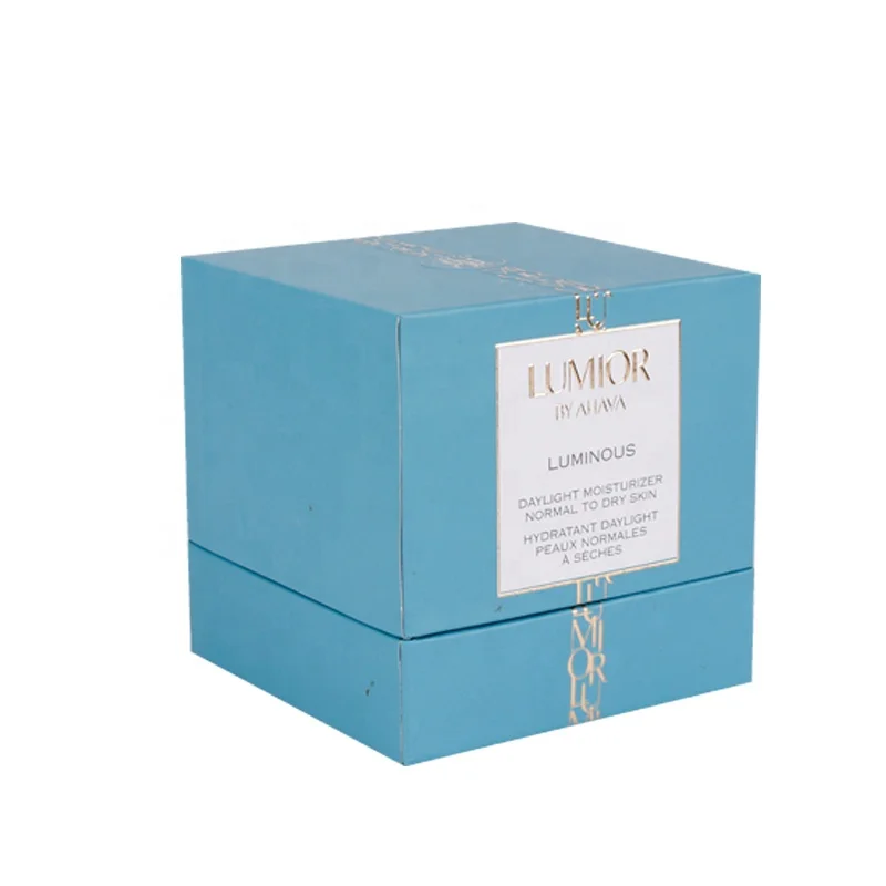 Изготовленный на заказ Золотой логотип пустой флакон Подарочный парфюмерный упаковочный ящик с вставкой из пены Eva