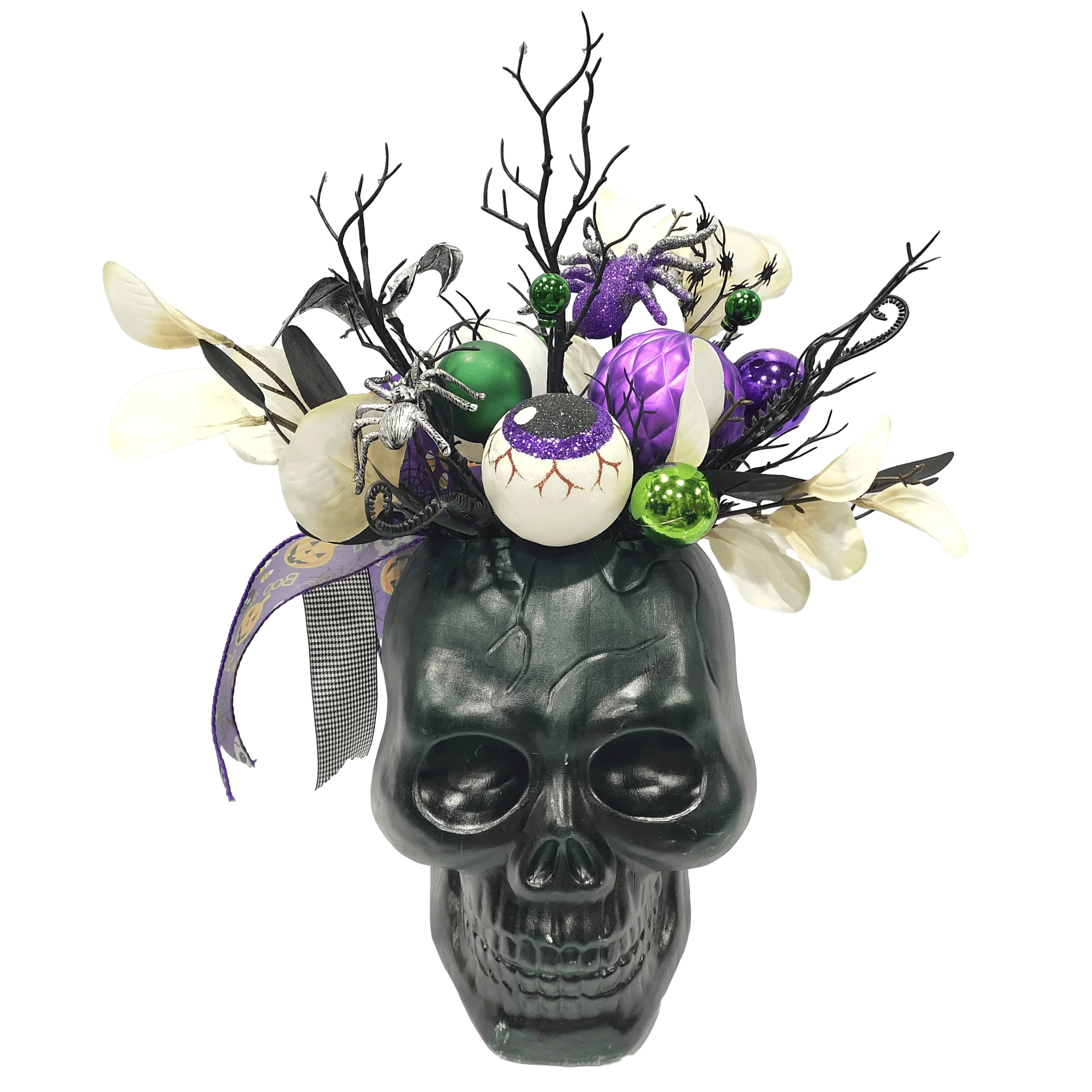 Senmasine Multiple Styles DIY Table Decoration Pumpkin Witch Hat Spooky Eyes Baubles Party Halloween Skeleton