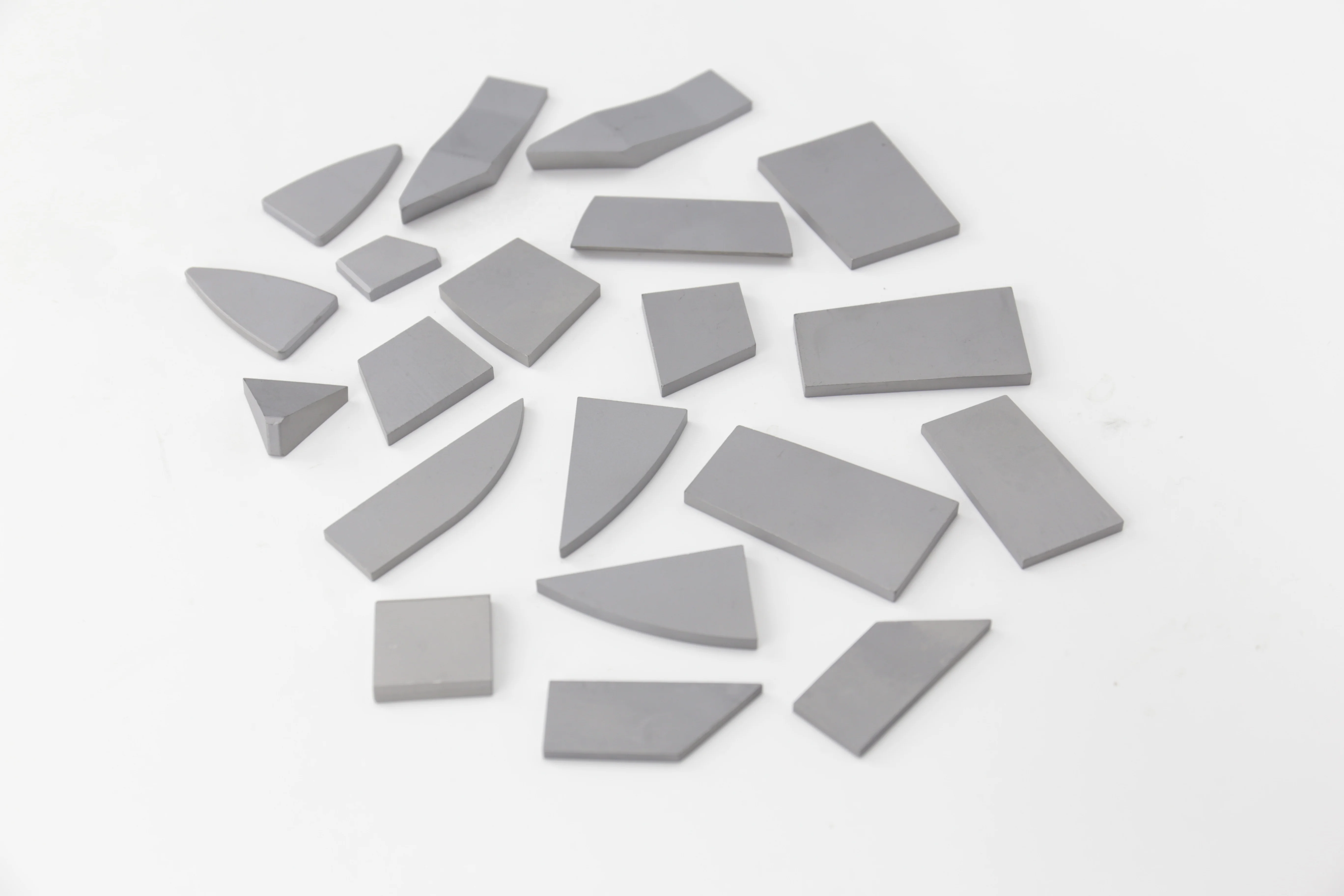 Solid Tungsten Carbide Tiles for Farming Plough Cultivation Points
