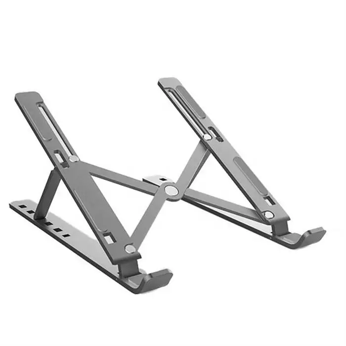 Adjustable Computer Laptop Mounts Holder for Desk tablets 6-position adjustable height Portable Aluminum alloy Stand