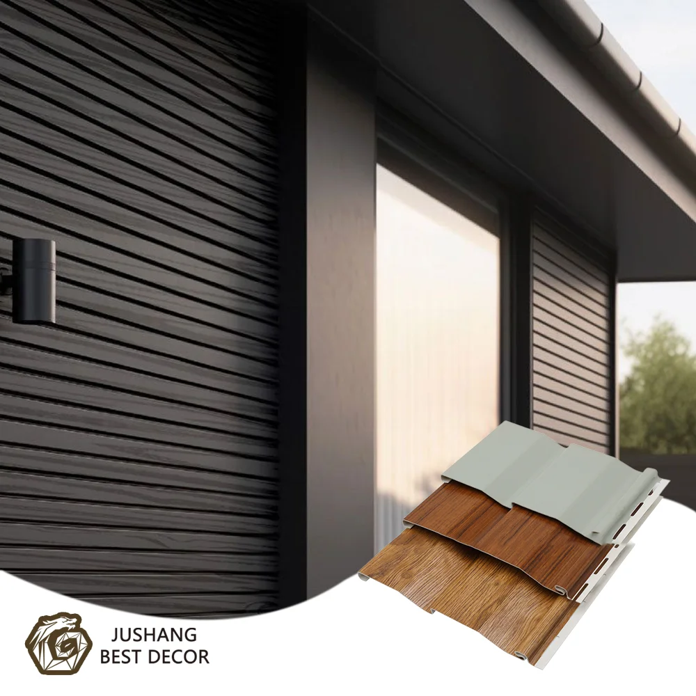 High quality WPC outdoor wall panels with beautiful modern style