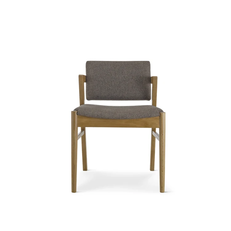 Factory Direct Wholesale Furniture Dining Vintage Rotatable Back Upholstered Chair