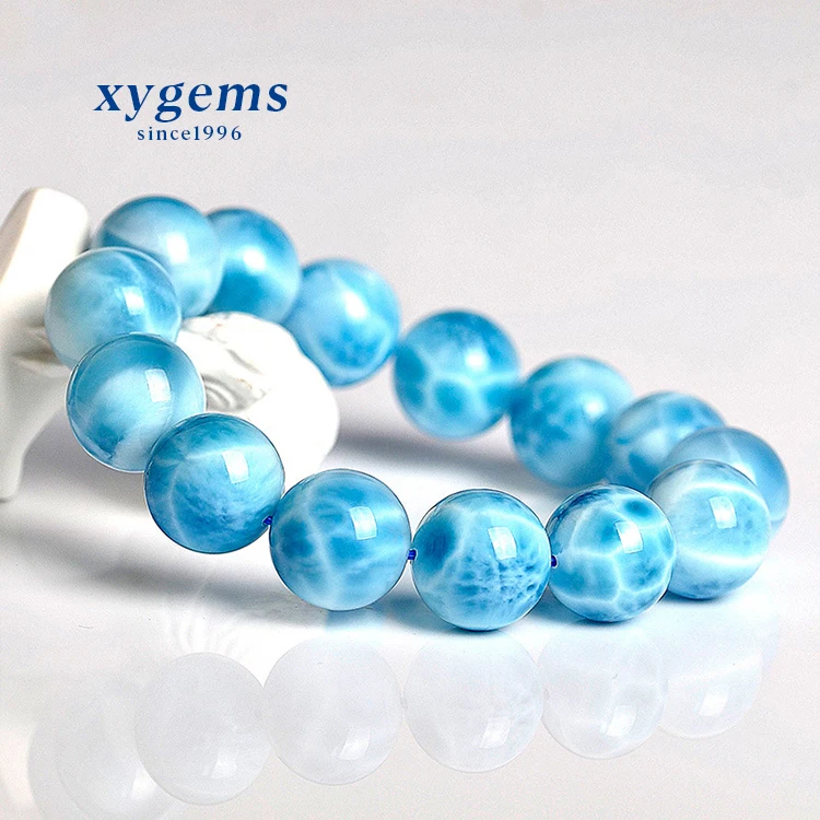 Top Quality Larimar round beads larimar polished spheres