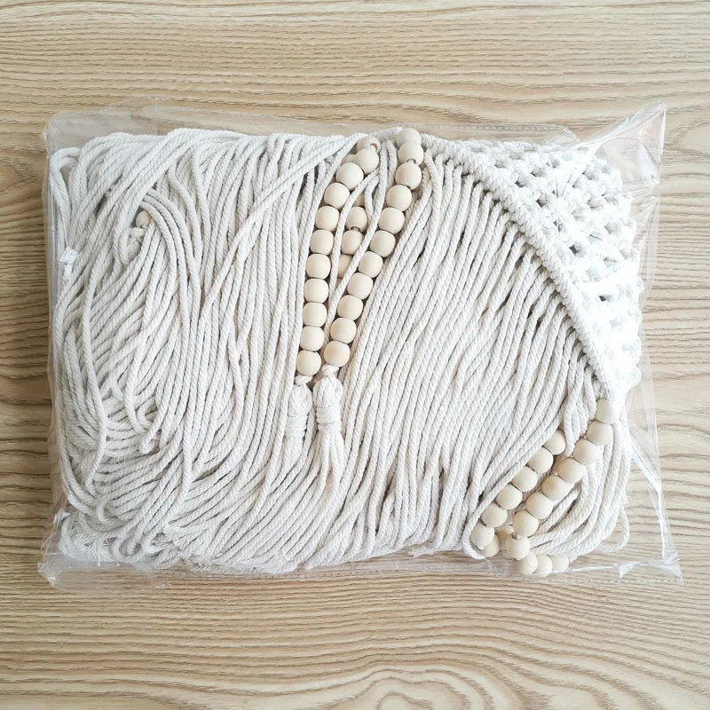 Boho Wedding Hanger Cotton Handmade Wall Art Home Wall Decor Macrame Wall Hanging