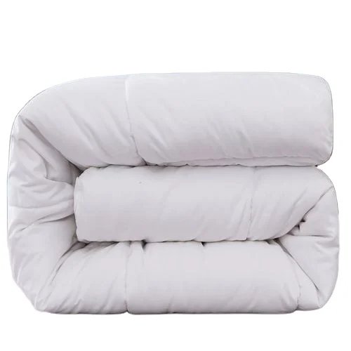 Best Service Down Proof Cotton Cover Filled With White Duck Goose Feather Stitching Duvet Blanket Quilt