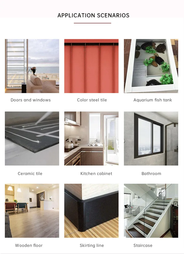 KASTAR Silicone Glue Glass Adhesives & Sealants Acetic Raw Material Waterproof Clear Transparent Wacker Silicon Sealant