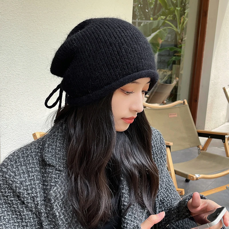fashion girls winter warm women knitted beanie hat