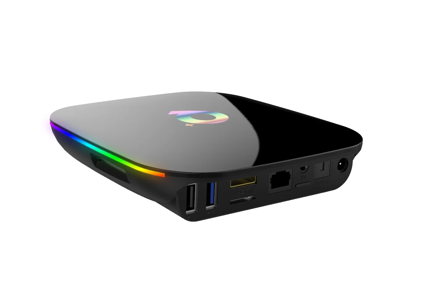Q Plus 2.4G WiFi Set Top Box Smart 4GB RAM 32GB/64G ROM 4k Android 9.0 4K TV BOX