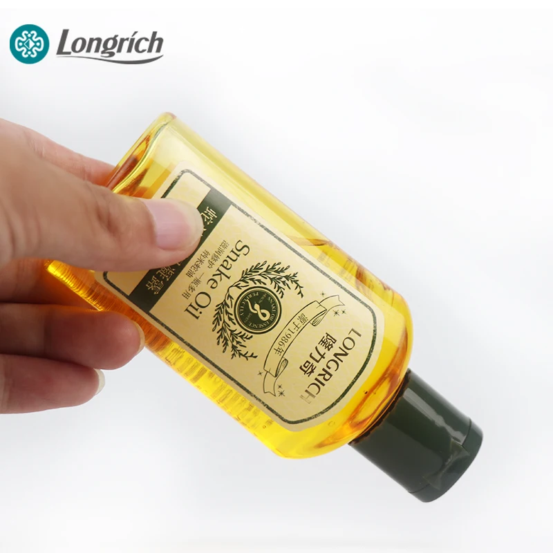 Longrich hot product Custom label body oil Nano snake oil addition improve dry skin body gels face moisturizing massage gel