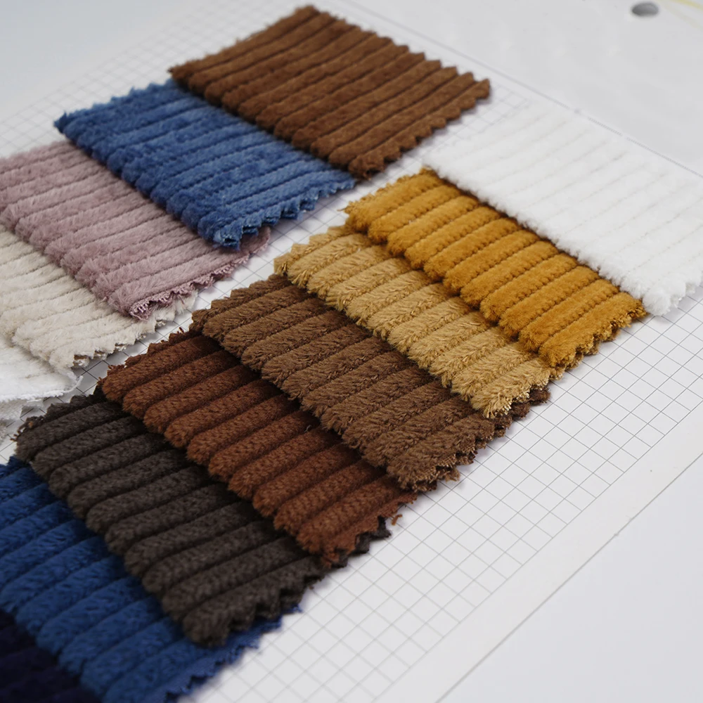 
Different kinds of corduroy 100% cotton no stretch 4.5 wale corduroy fabric 