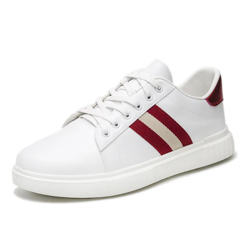 Chinese factory top brand sport causal men fashion sneakers white Flat shoes