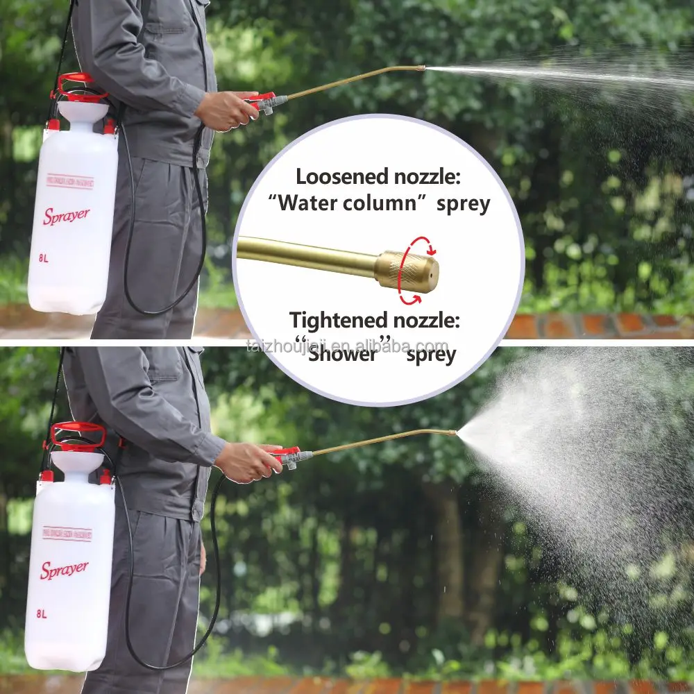 8L high pressure garden water sprayers pesticide spray machine supplier 2 gallon