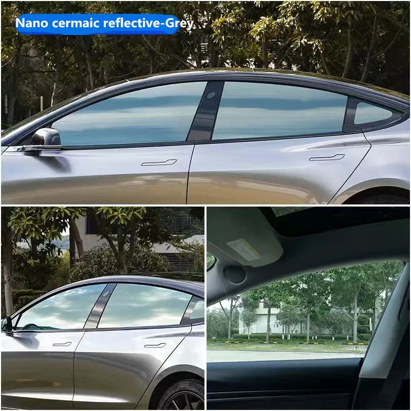 1.52*30M Black Car Window Foils Tint Tinting Film Car Auto Home Decorate Window Glass Film Solar UV Protector Window Sticker Fil