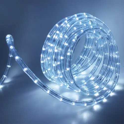 LED CCT  50 meter lying type Color body changing Led Rope light for swimming pool decoration Factory Direct supply