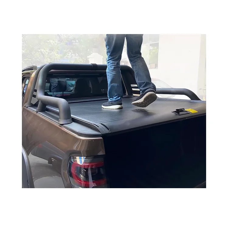 Xiangta 4X4 Roller Shutter Roll Up Pickup Truck Bed Lid Retractable Tonneau Cover For Universal Pickups