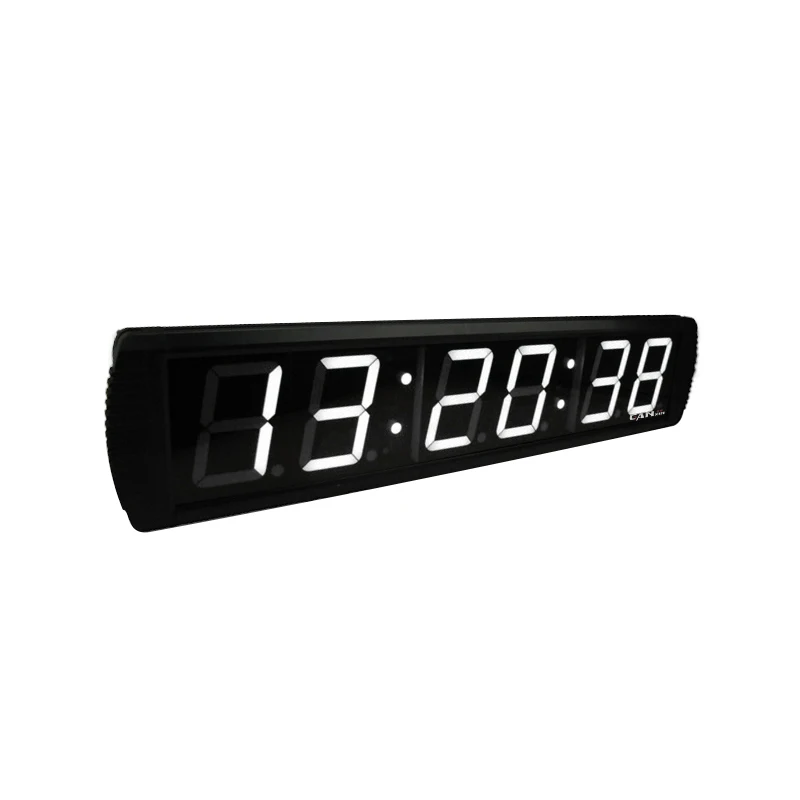  Ganxin 4 дюйма 6 цифр Amazon Горячая Распродажа большие цифровые настенные часы с
