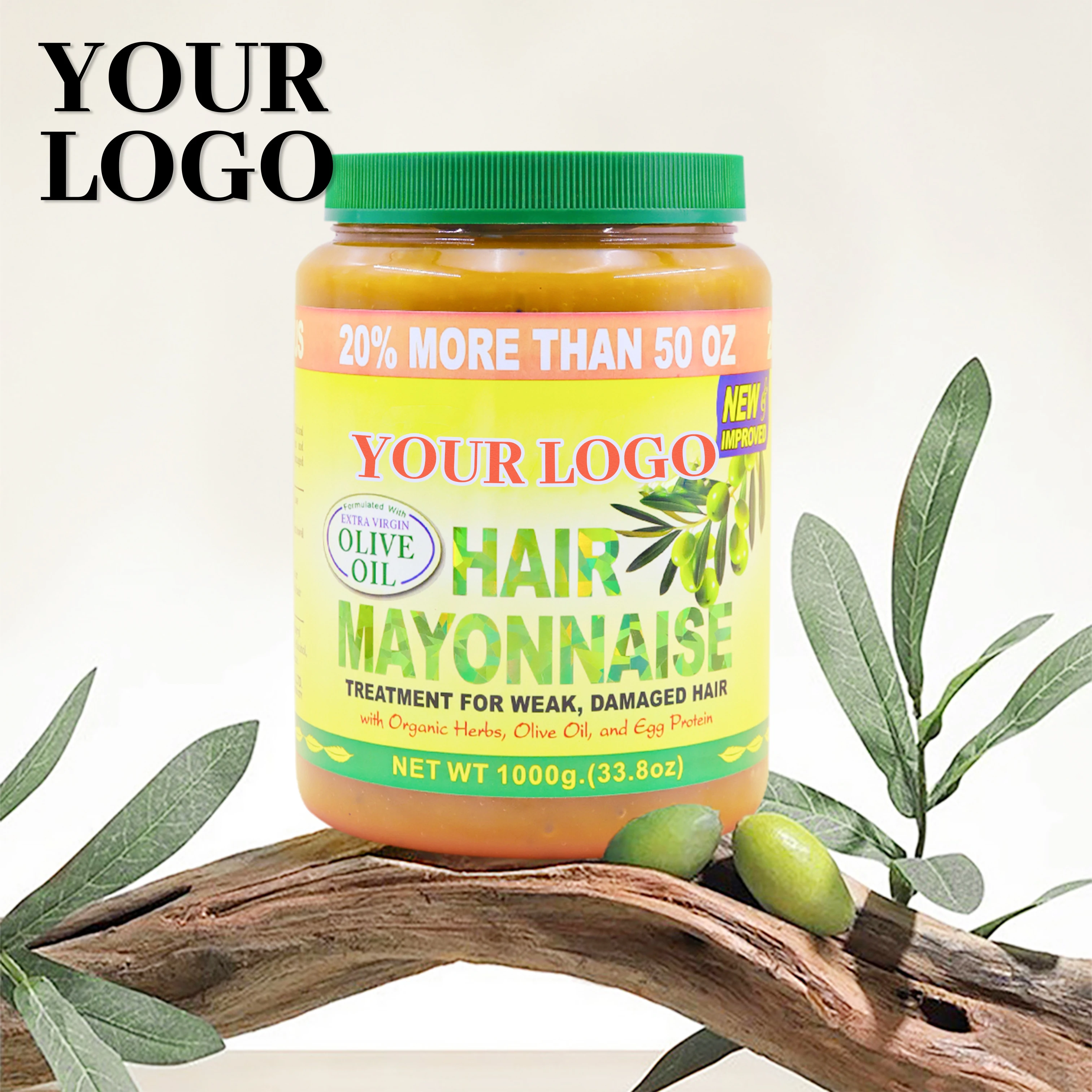 ROUSHUN Hair Mask Best Brand Private Label Repair Nourish Olive Hair Treatment Mask