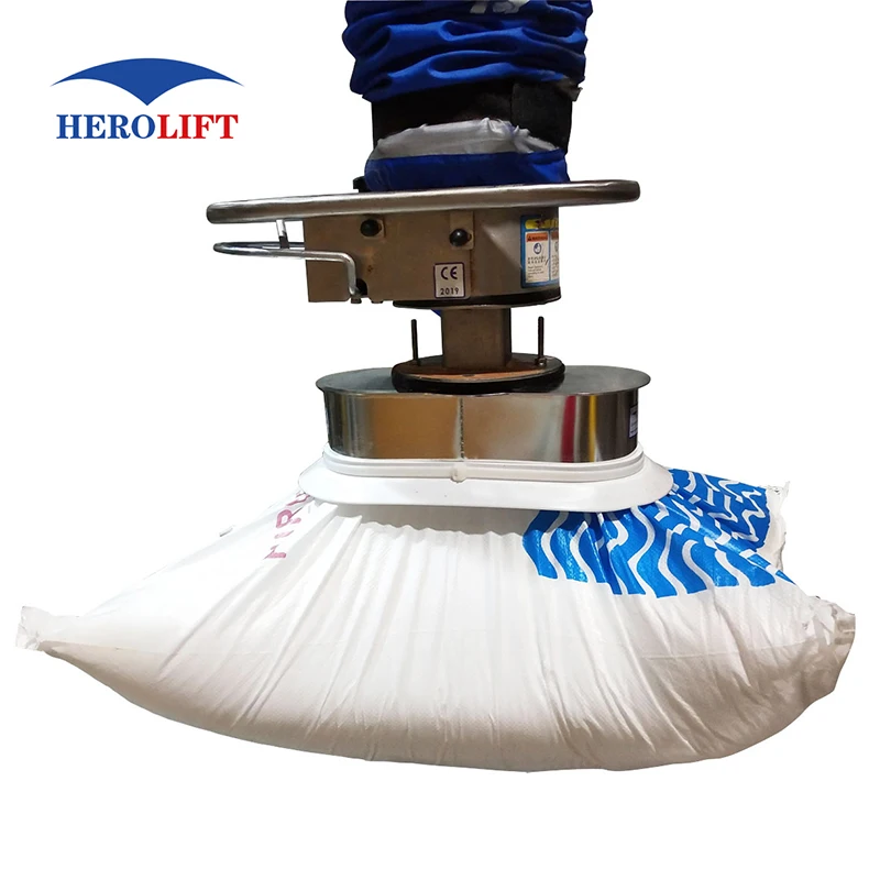 25kg-100kg Intelligent Vacuum Tube Lift Vacuum Suction Cup Pad Lifter, vacuum tube lifter for carton, sack or plate