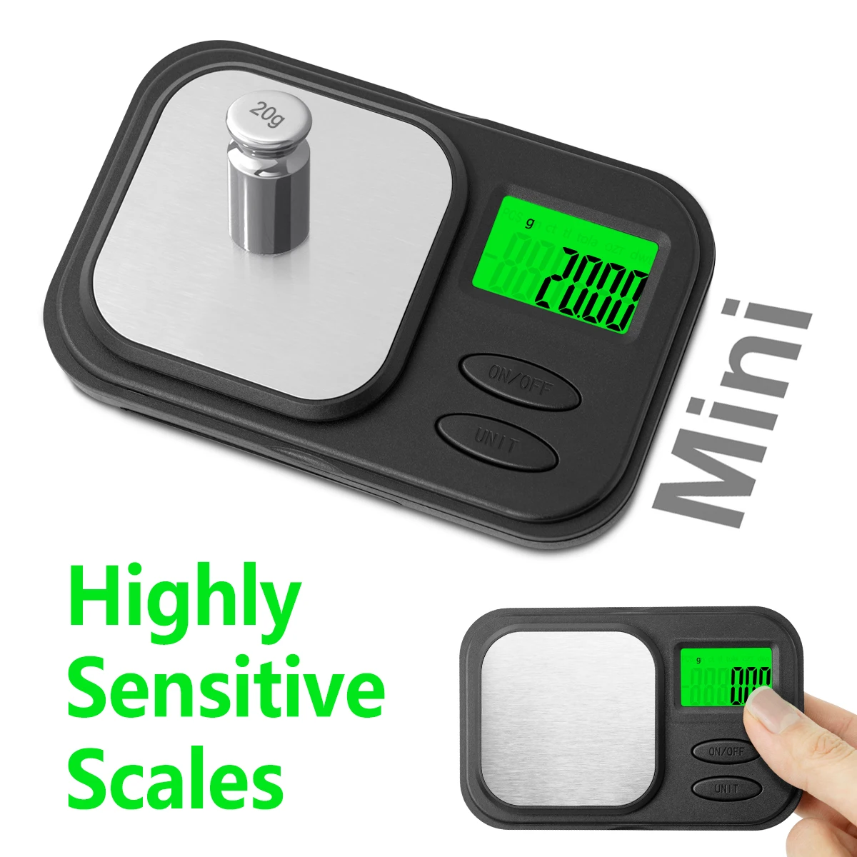 1000/0.01g mini Jewelry scale