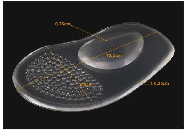 Женская обувь JOGHN, подкладка для стопы, гелевая Подушка на высоких каблуках