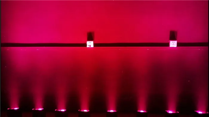 Winlite  6x18w 6in1 led par battery wireless dmx for events truss decoration