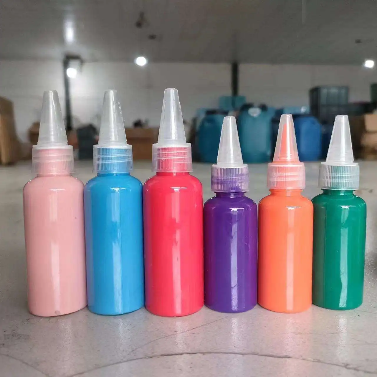 Non Toxic For Artist Painting Acrylics In Spiked Bottles Custom Low Moq Art Supplies