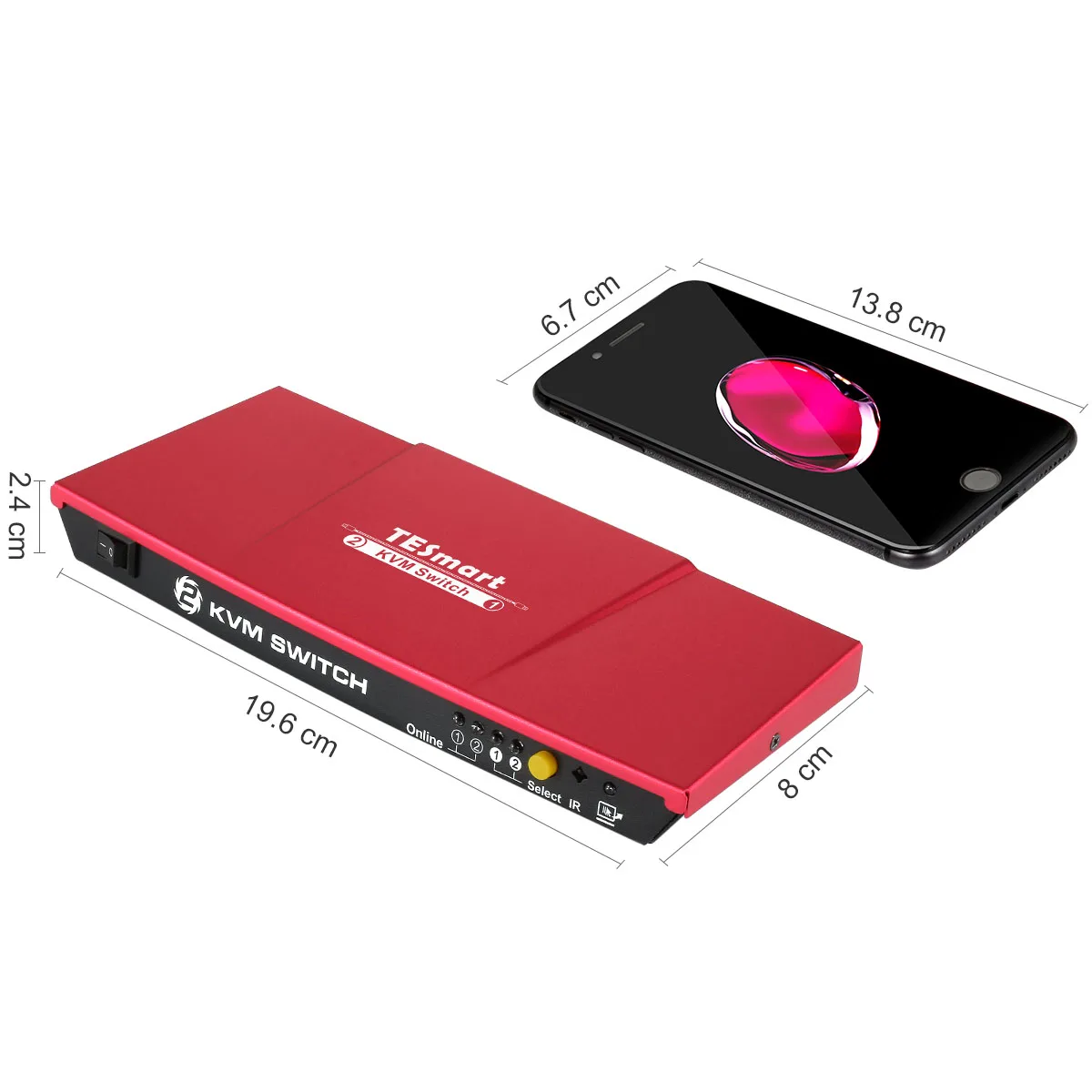 Customized Ultra Digital 4k usb 2 port hdmi kvm switch