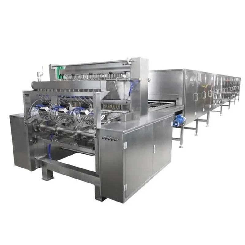 Automatic Small Sweet Candy Depositor Machine Lollipop Pectin Fudge Molding Machine Gummy Candy Production Line