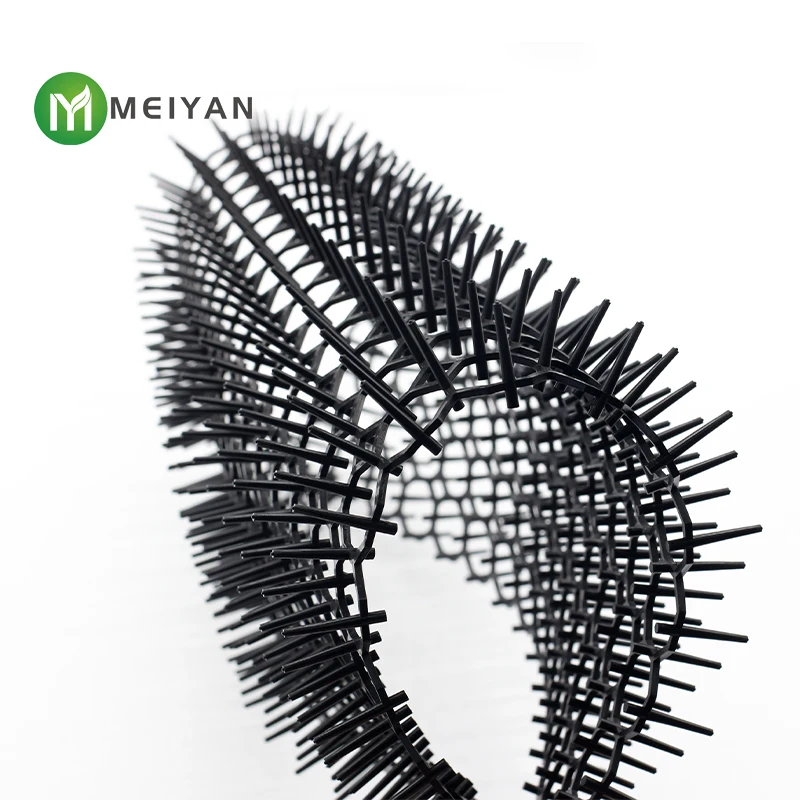 Outdoor and indoor anti cat and dog PP plastic cat scat mat