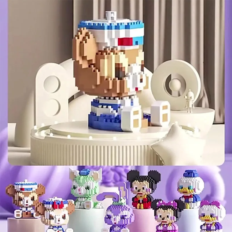 3D Mini Monsters Kit Building Blocks Sets Puzzles Game Small Particles Micro Diamond Blocks Anime Poke Building Block Toys