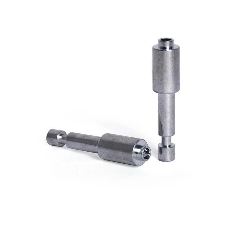 Steel Din Standard Dowel Pins Special Slotted Design Metric Measurement System Zinc Plated Black Oxide Silver Plated