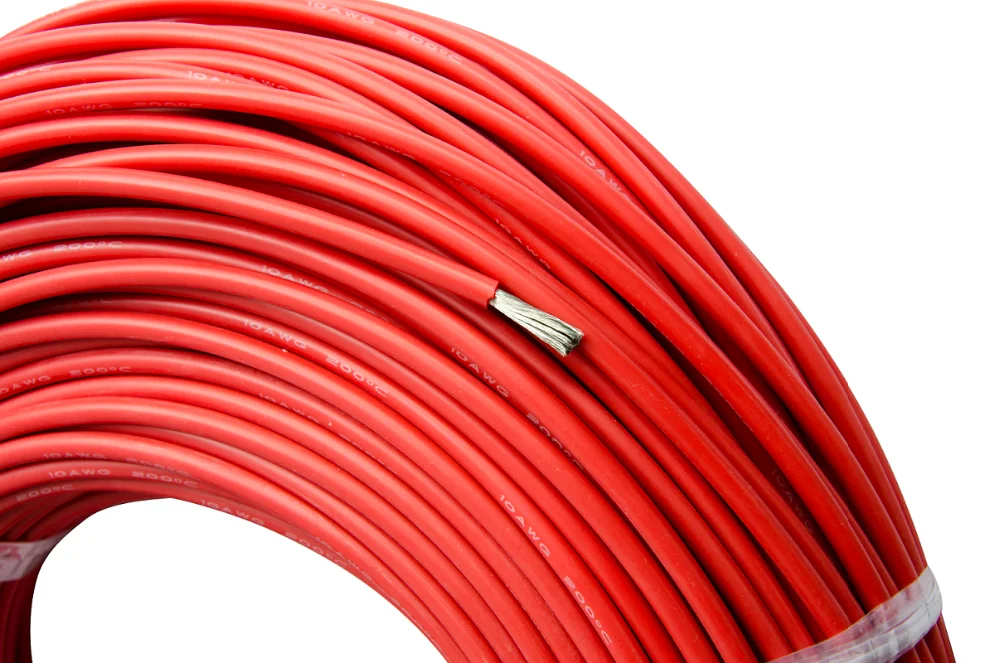  Гибкая проволока резиновая 24 Awg 40 нитей луженая медь Мягкий силикон изолированные соединительные провода черный красный и т. д. 300 в 10 ~