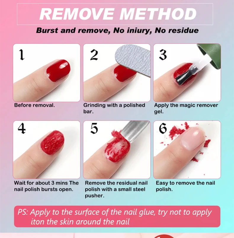 15ml 100% Pure Acetone Nail Polish Gel Remover Liquid Nail Polish Gel Remover Acrylic Nail Remove