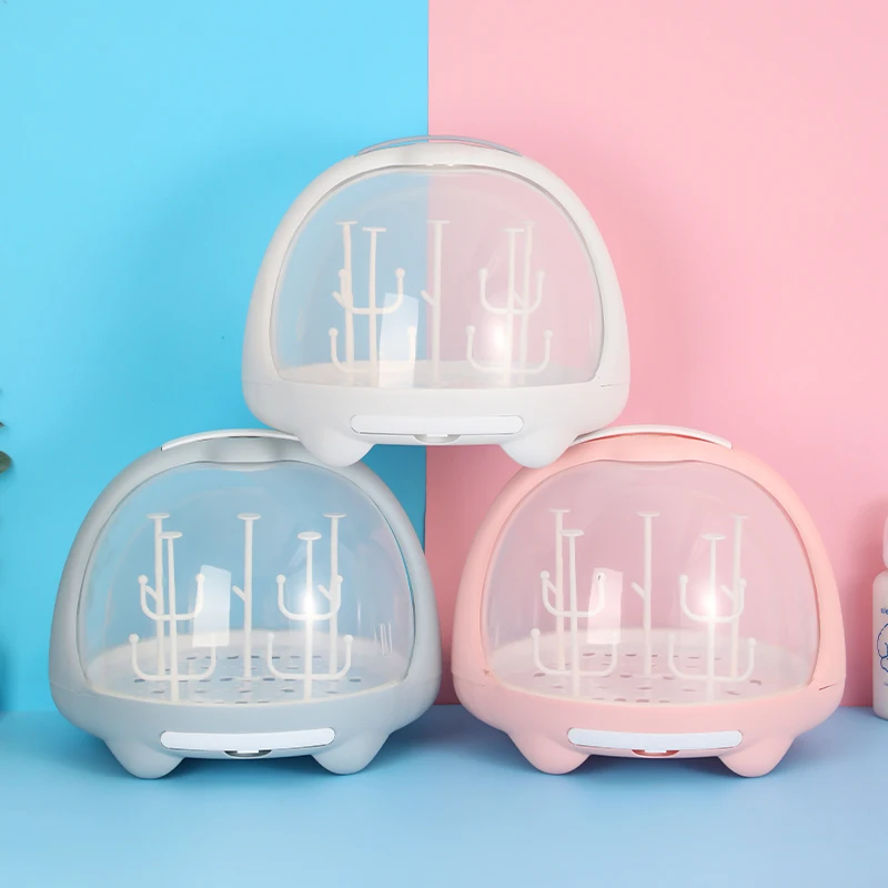 The world popular baby feeding bottle drying rack New design launched portable baby milk bottle drying rack