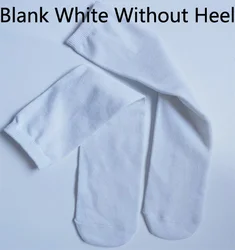 Wholesale Cheap Bulk White Blank Sublimation Printing Socks For Promotion