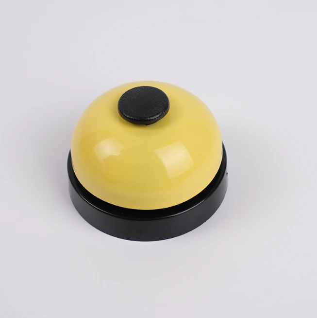 Metal Answering Bell Toy Board Game Matching Grabbing Wheat Pet Calling Bell Hand-pressing Service Bell