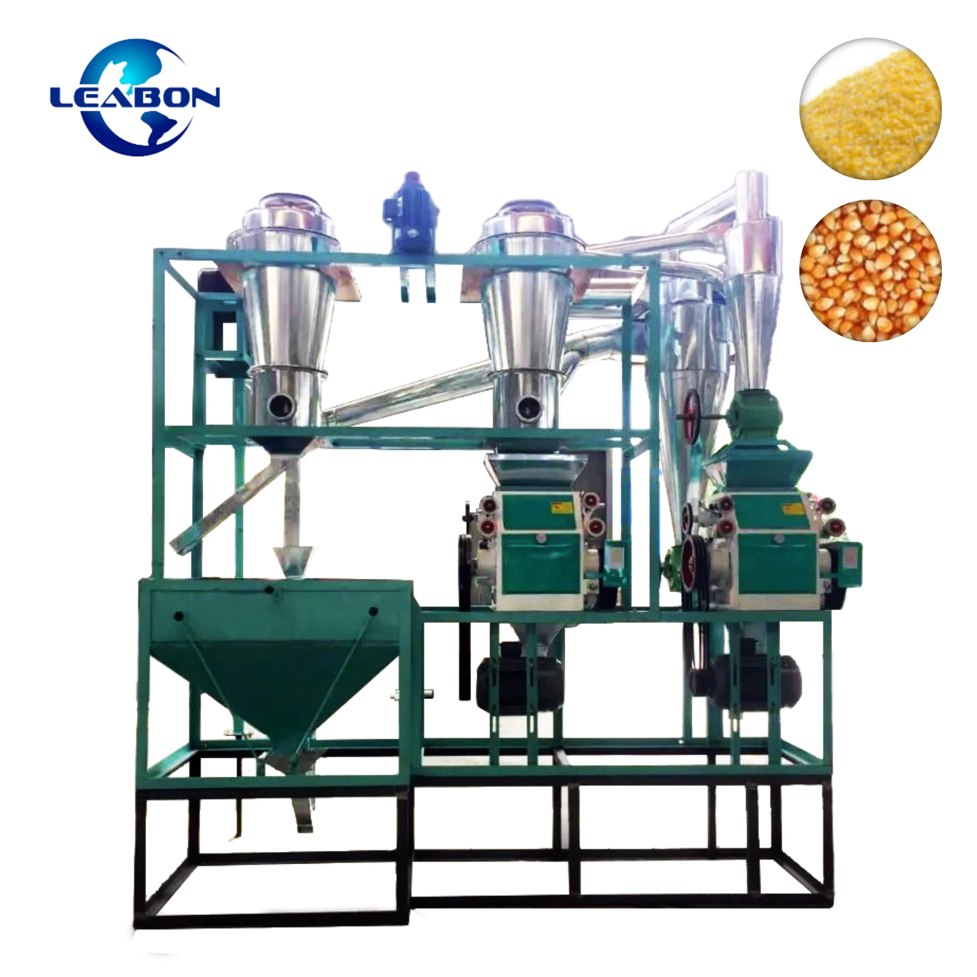 Factory Provide Electric Grain Grinder Maize Milling Machine Small Flour Mill Machine for Homeuse