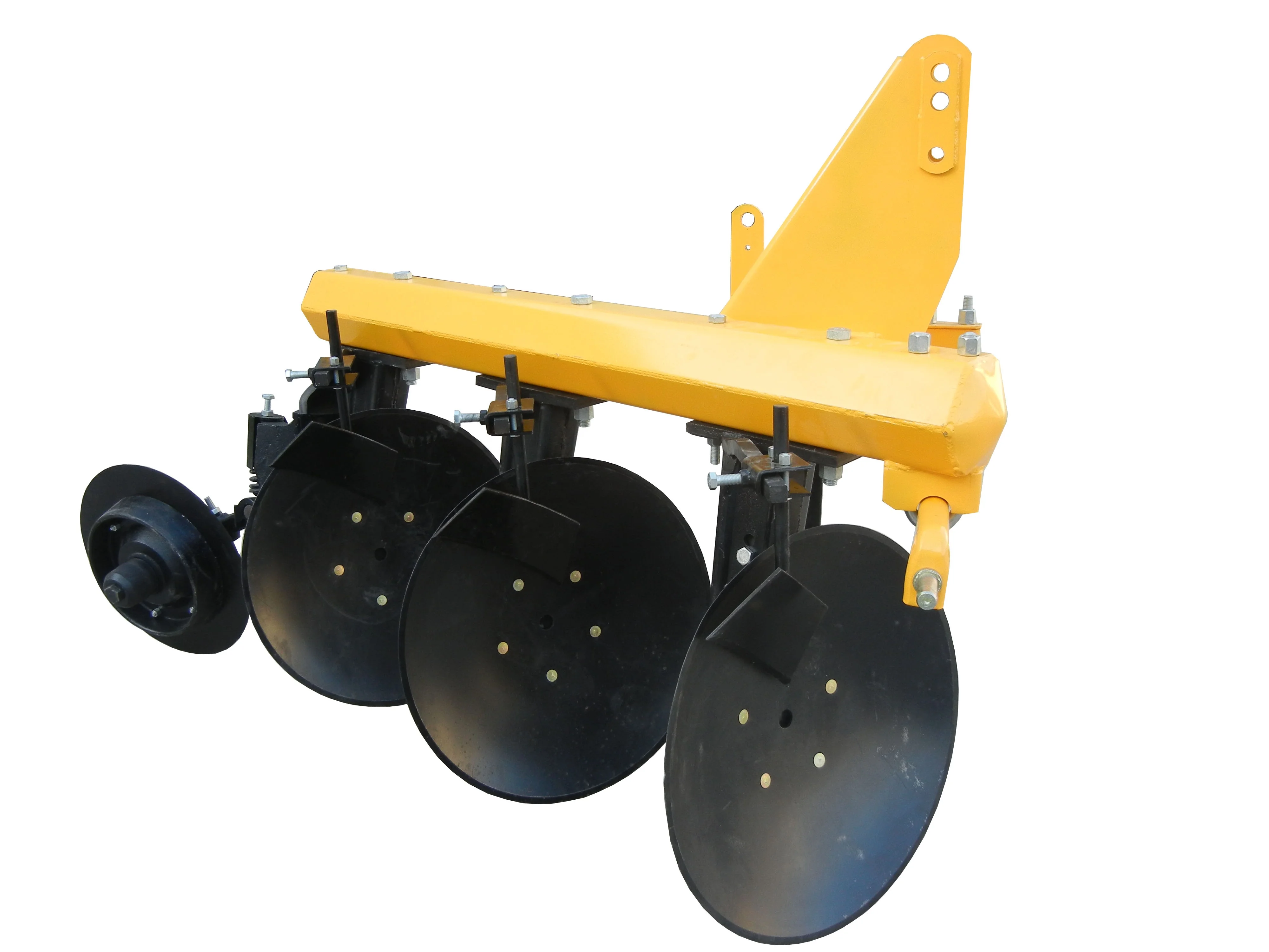 Manufacturers produce agricultural four-wheel tractor new disc plow small fish plow 1LY-3