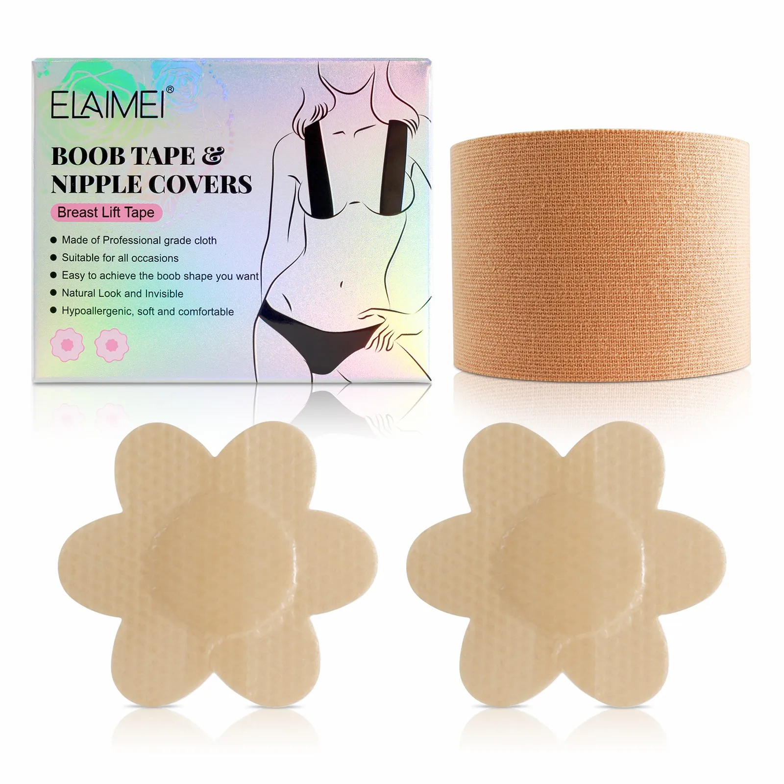 factory push up self adhesive vegan boob lift tape for Women