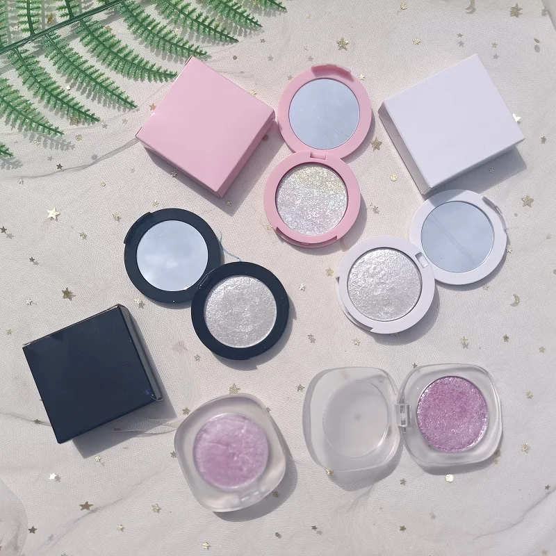 Highlighter Makeup Packaging Cosmetics Makeup Custom Highlighter Private Label Vegan Waterproof Chameleon Shimmer Highlight