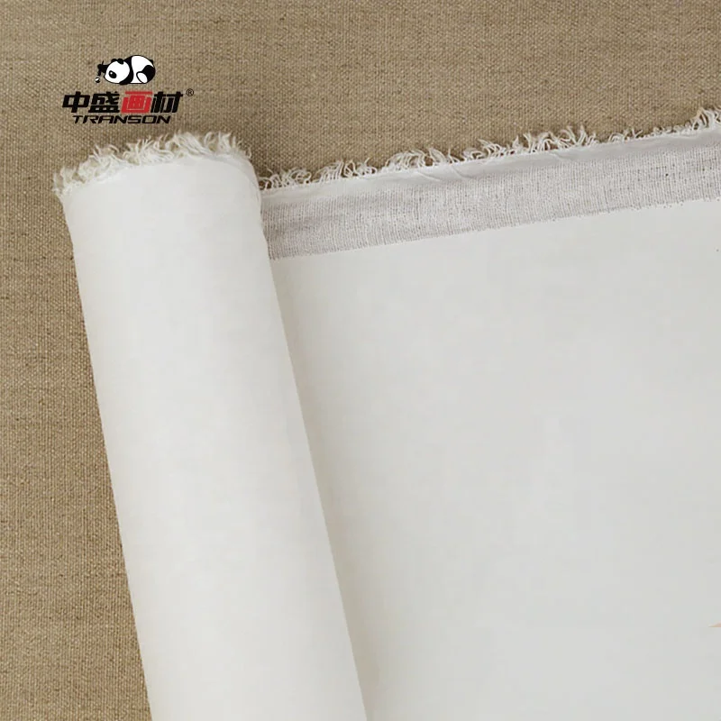 
Transon cotton canvas for painting.Hot sale 280gsm high quality cotton painting canvas roll.210cm wide 