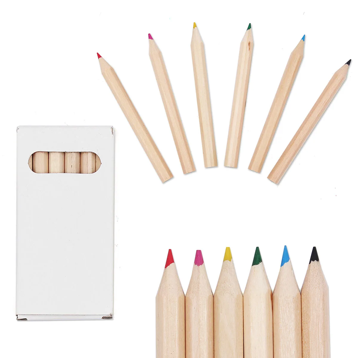 Natural Colouring Pencils For Kids Mini Color Pencil Set