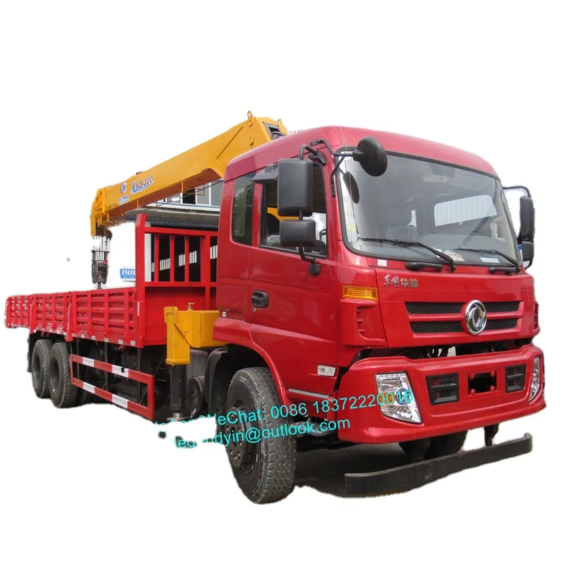 Dongfeng 10ton 12ton блочный кирпич транспортер погрузчик стрела грузоподъемный кран грузовик
