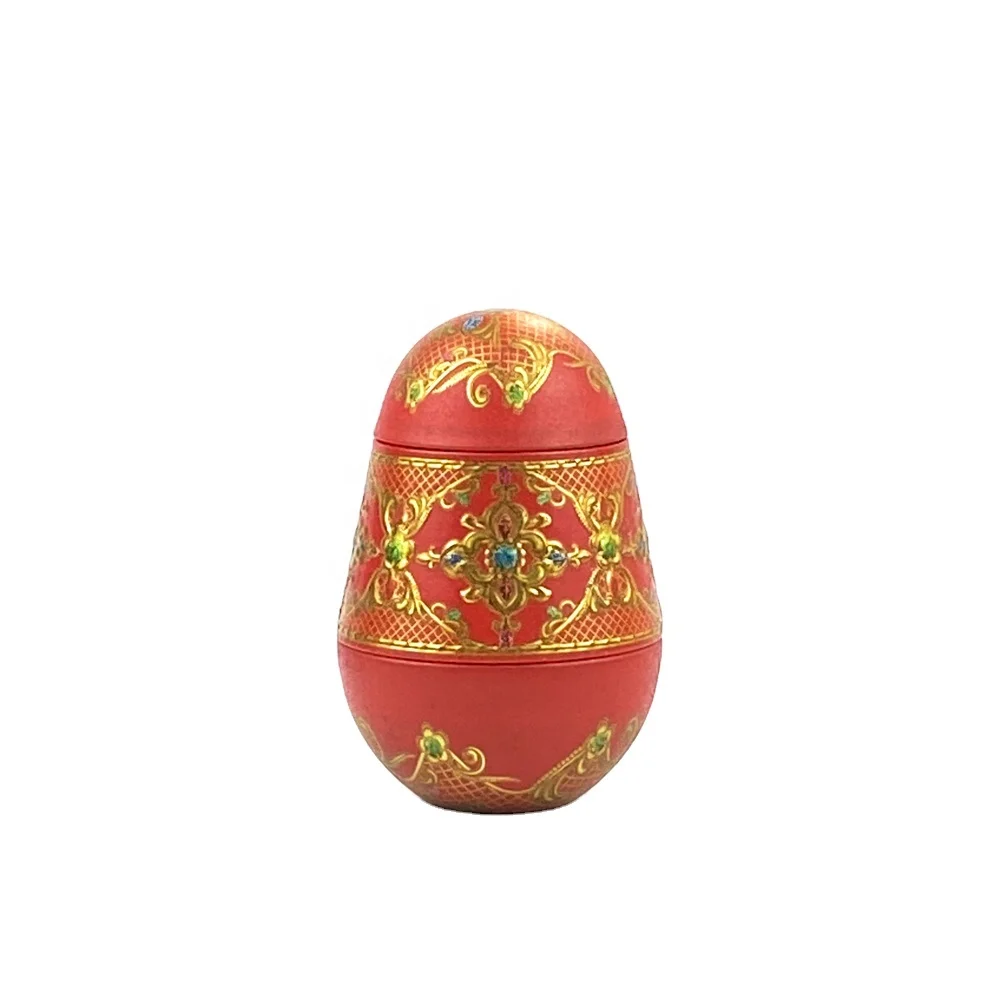 Жестяная коробка для пасхальных яиц, жестяная банка для яиц, жестяная банка для шоколада