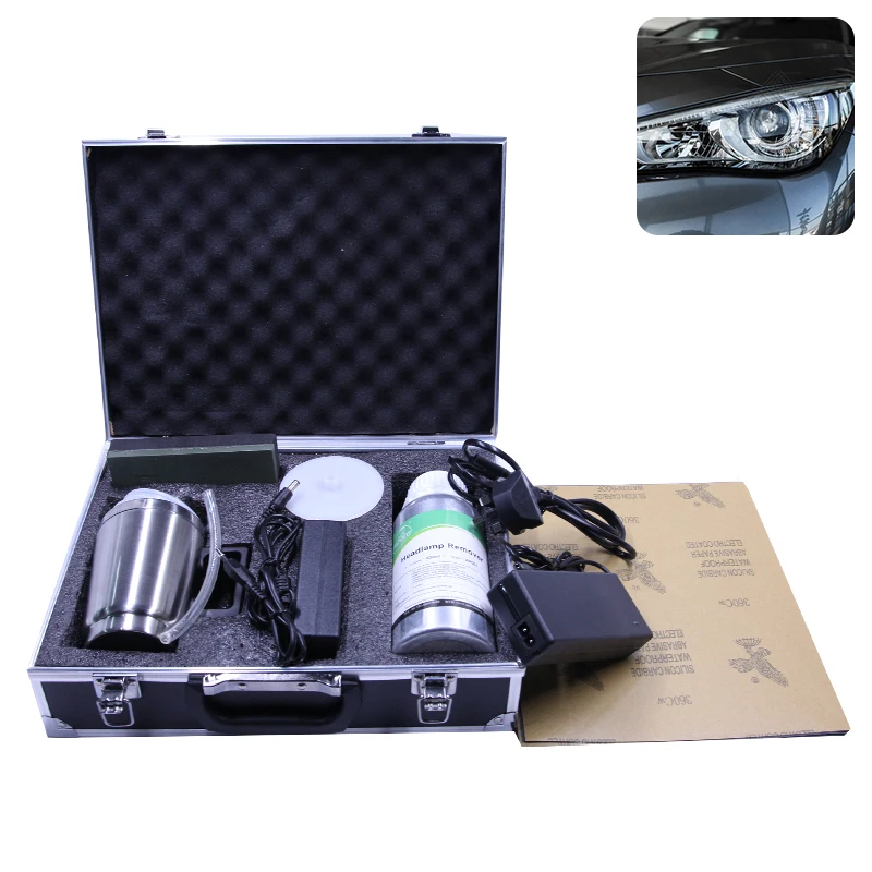 Полировщик фар автомобиля инструмент для ремонта и обновления автомобильных фар набор инструментов для ремонта фар автомобиля