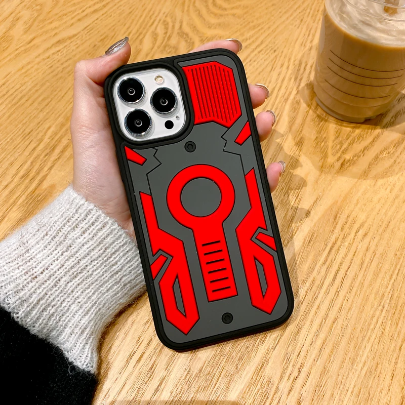 For Iphone 13 Cases Patterned Giant Scorpion Anti-Drop Phone Case Silicon Phone Cover Machine For Iphone 13 Pro Max Disenador