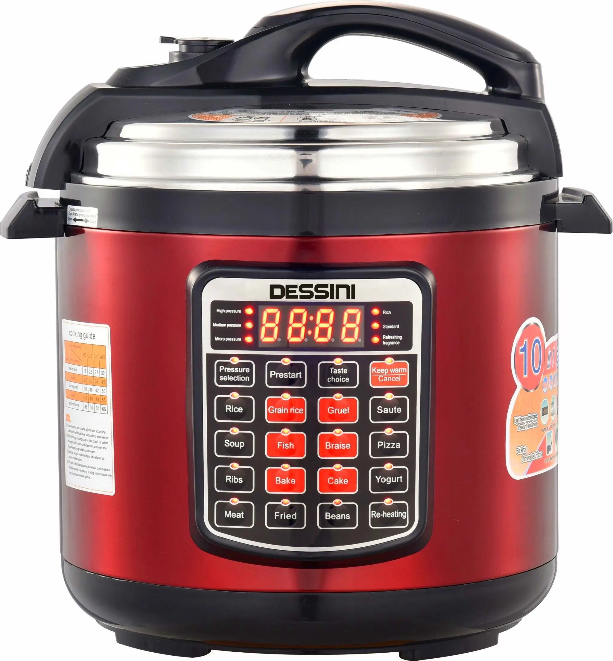 Оптовая продажа, хорошее качество, многофункциональная кухонная утварь, рисоварка 8 л, электрическая скороварка для дома