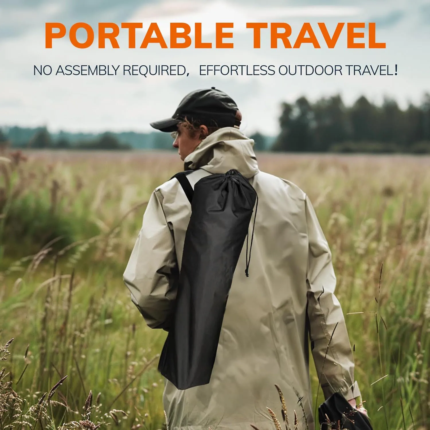 NPOT Assembled Portable Folding Camping Lightweight Camp Chair with Side Pocket Foldable Chair for Outdoor