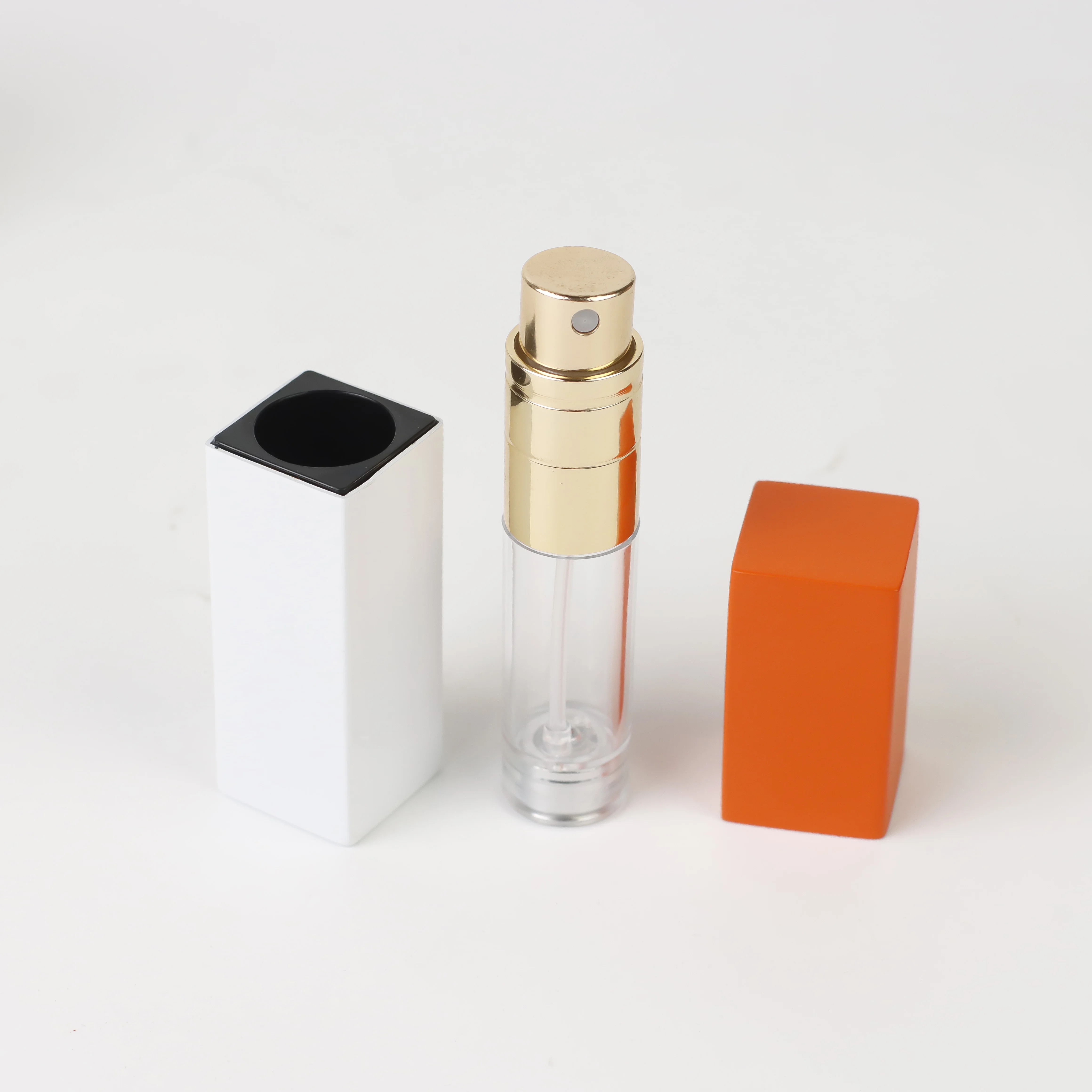Empty 5ml Mini Refillable Travel Magnetic Perfume Bottle Vintage Atomizer Spray Bottles For Cosmetics